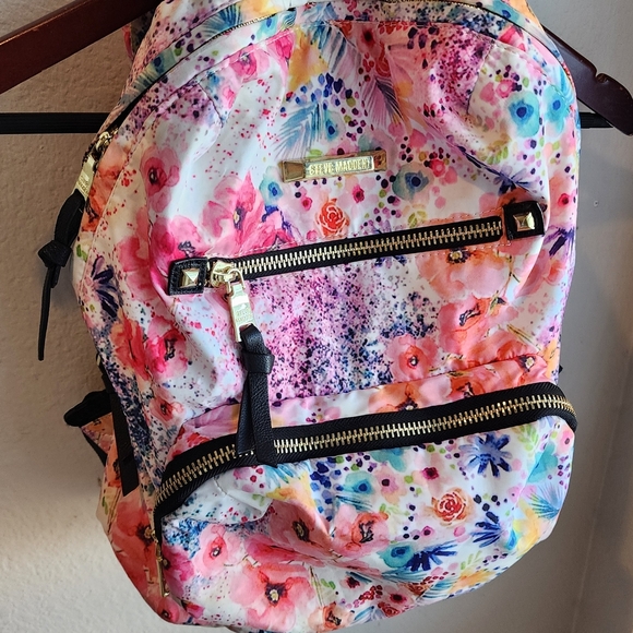 Steven by Steve Madden Floral Backpack - Picture 1 of 14